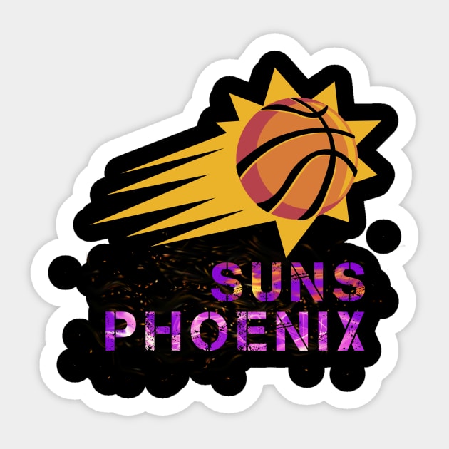 suns phoenix Sticker by aldistar
